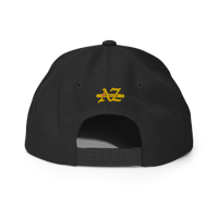 Image 3 of LOWER AZ Az Green & Yellow Snapback Hat