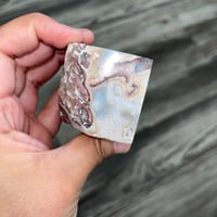 Image 4 of Mexican Crazy Lace Agate Floating Cube B