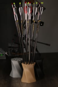 Image 1 of Modern 1218 Arrow Stand - Grey/Black