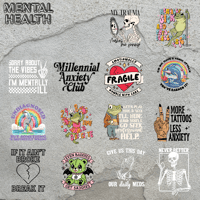 Mental Health Mystery Dyes