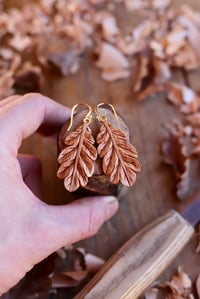 Image 5 of Oak Leaf~Earrings