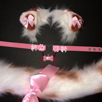Image 2 of Brown/White Puppy Love Set *no plug*