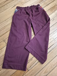 Image 1 of Pocket Pants-wine 