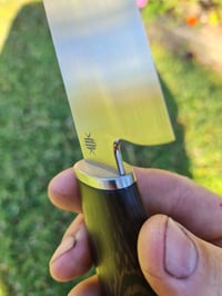 Image 4 of stainless + wenge petty