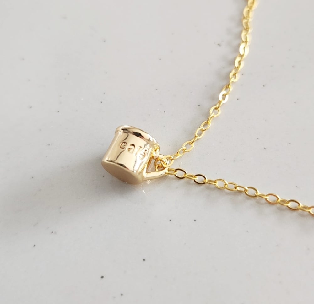 Image of Coffee Mug Charm Necklace