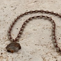 Image 1 of Brown Sun Necklace