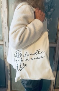 Doodle Mama canvas tote 