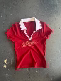 Image 2 of Red polo