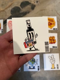 Booze and Grooves Sticker