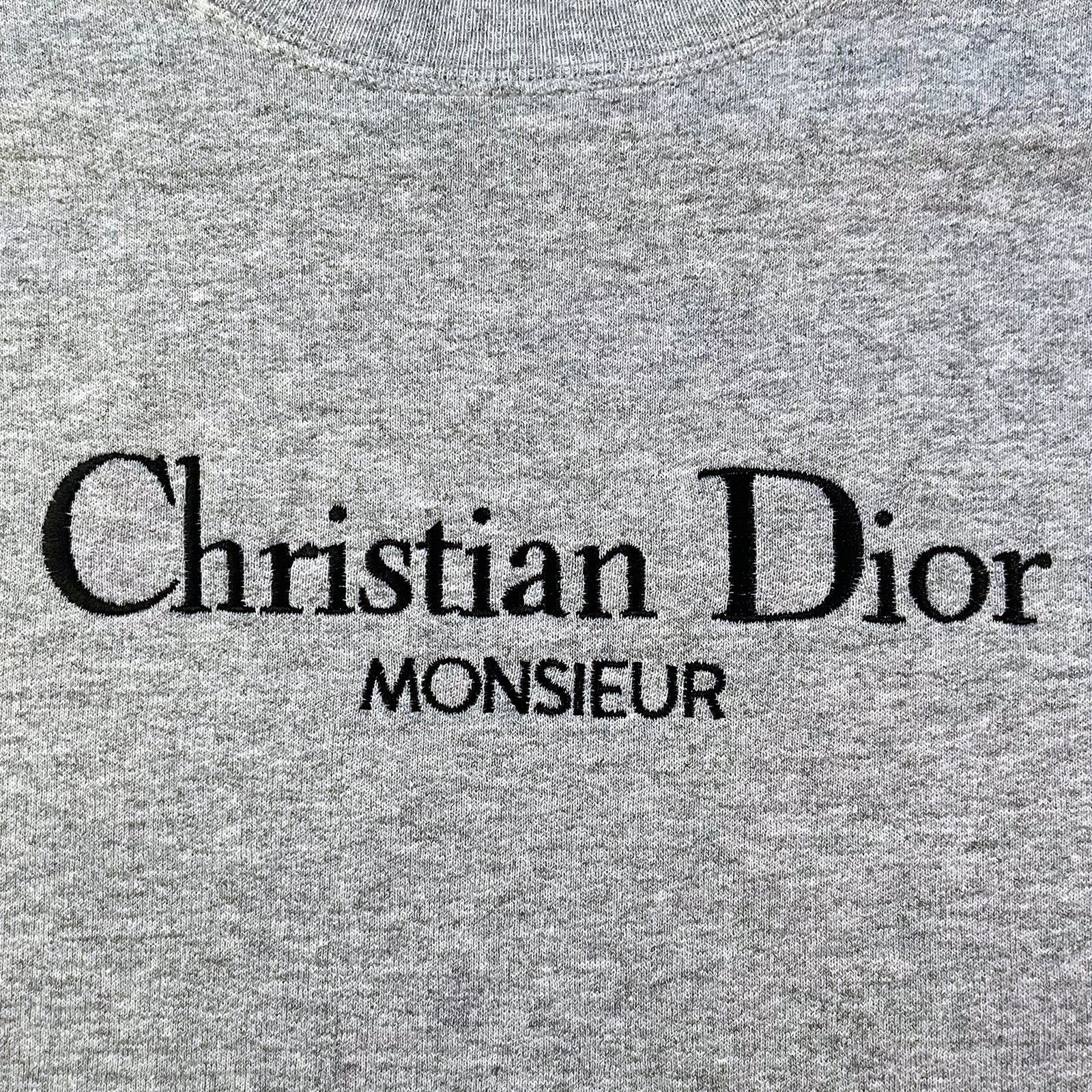 Black discount dior crewneck