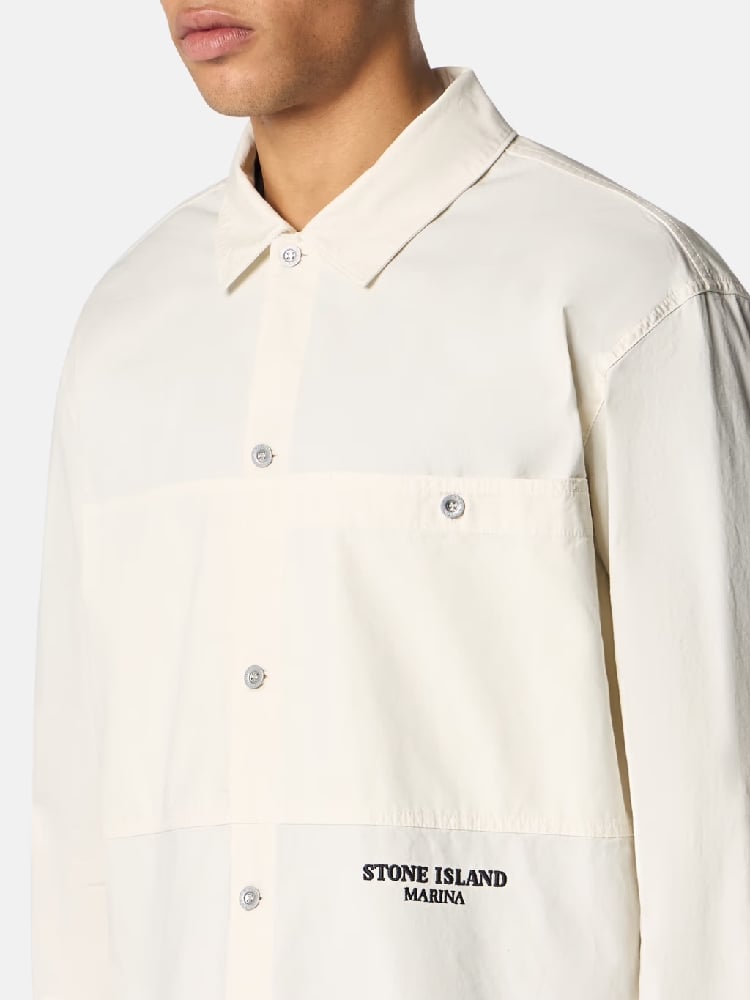 Image of STONE ISLAND 1200025 ORGANIC COTTON TELA_STONE ISLAND MARINA
