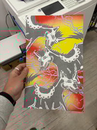 Image 2 of Year of the Fire Horse Risograph Print