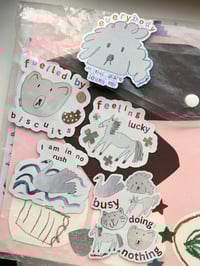 Image 1 of big slogan pals stickers 