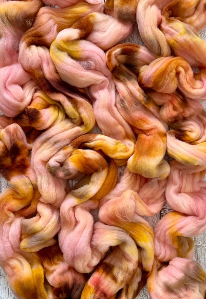 Wild Peach, on The Big Cozy: 100% USA Targhee