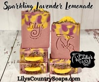 Sparkling Lavender Lemonade Goat Milk Soap