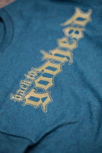 Image 2 of BACK TO GODHEAD x DHARMA108 /Shirt (Petrol/Gold)