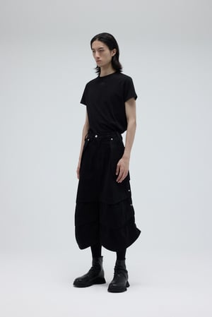 Image of EQUALNEAR - Armor Jorts (Black)
