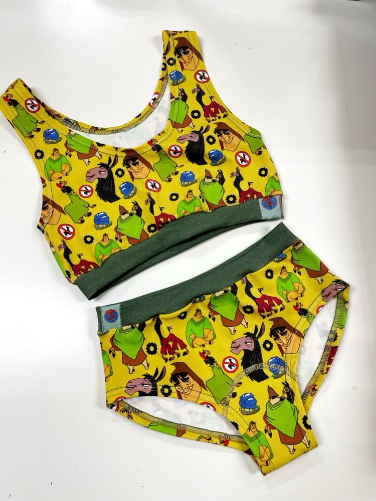 Image of Kuzco & Pacha Bralettes and Daily Tanks- MADE TO ORDER