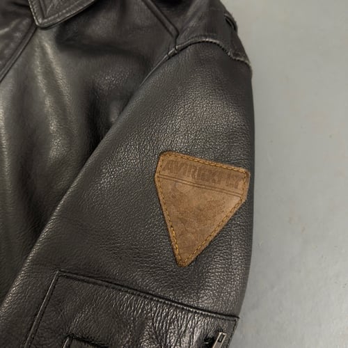 Image of Avirex leather jacket, size XL