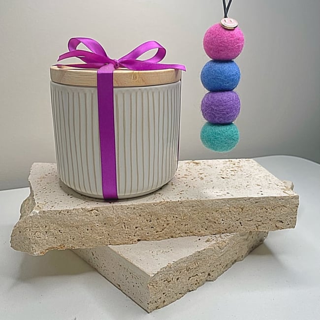 PRE-MADE Gift Bags - Candle & Car Diffuser