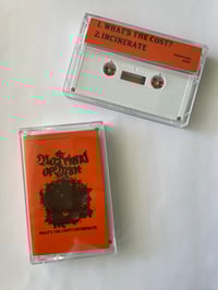 No Friend of Mine - What’s the Cost / Incinerate Promo Tape Limited to 25