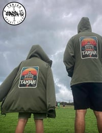 Image 4 of Eucalyptus dusk -  hooded waterproof  jacket 