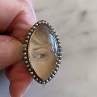 Image 2 of GEORGIAN LOVER'S EYE RING