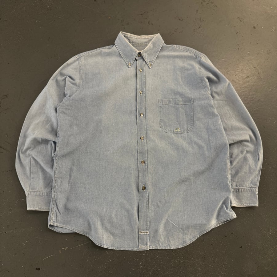 Image of SS 1996 CP Company Denim Shirt, size large