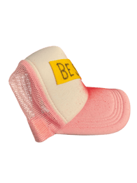 Image 3 of CAUTION! TRUCKER HAT - PINK