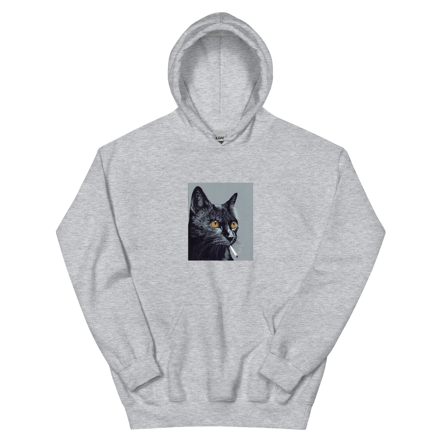 Image of FTS SMOKING CAT HOODIE