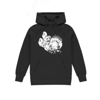 OG LIZZY SILK WHITE- HOODIE