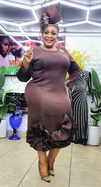 Image 2 of Brown sugar dress