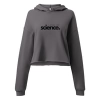Image 3 of "I stand for science" crop hoodie