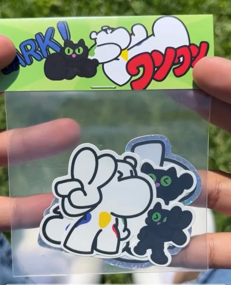 Image of chibi sticker pack