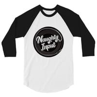 3/4 sleeve raglan shirt