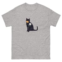 Image 9 of MY CAT LOVES TO SMELL FLOWERS T-SHIRT