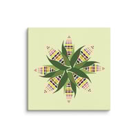 Image 8 of Sacred Corn Mandala. High Resolution Canvas Print with wood backing