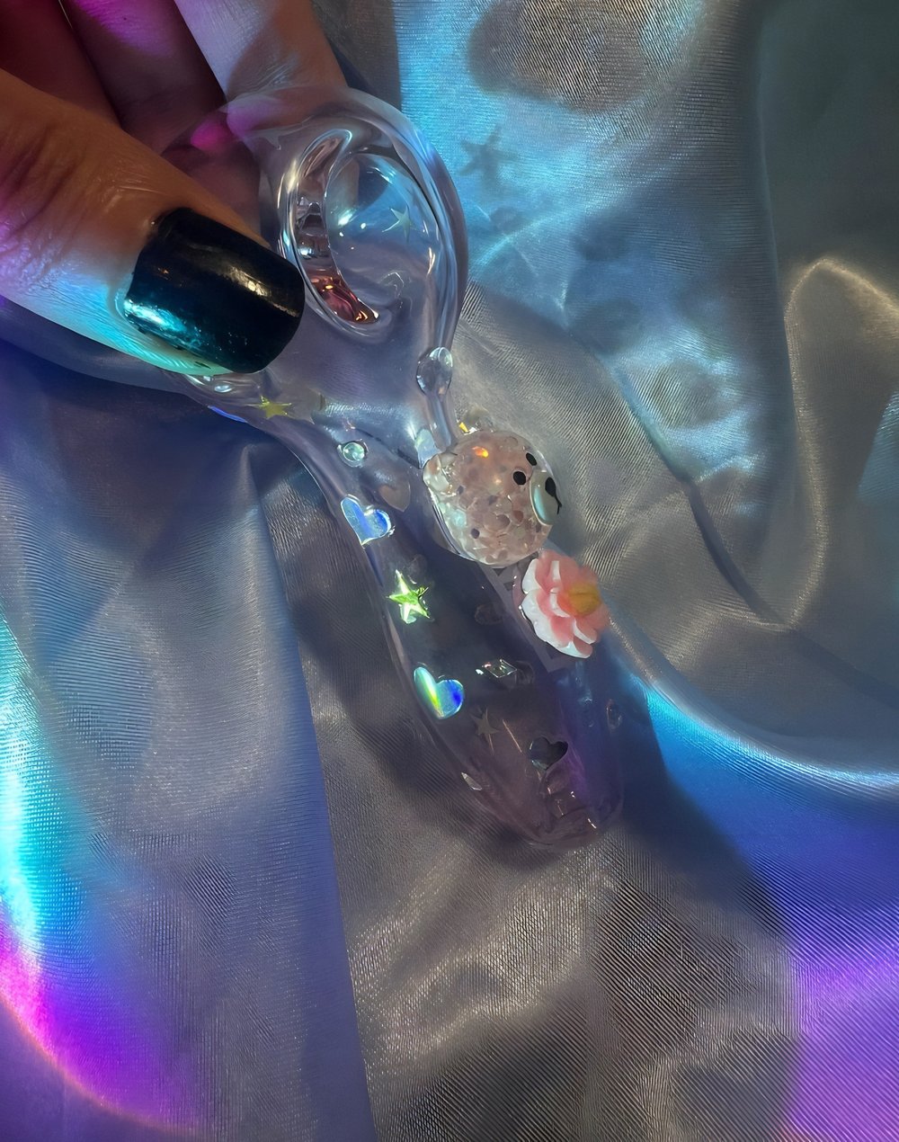 Sparkle Teddy GRAV pipe 💖✨