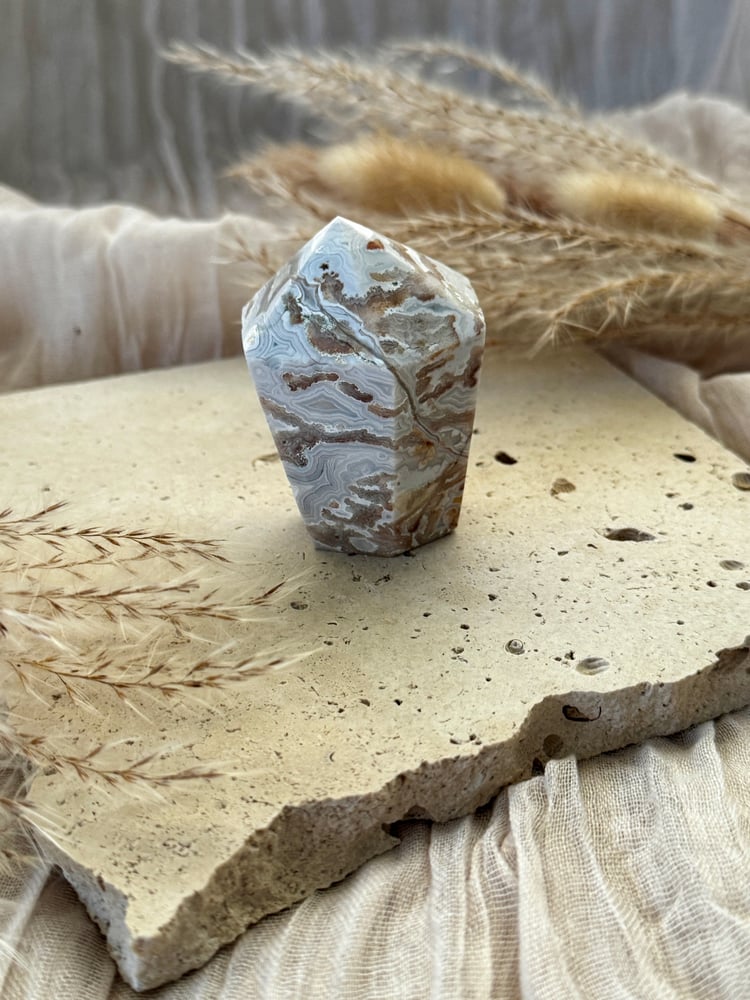 Image of Mexican Crazy Lace Agate Cupcake 