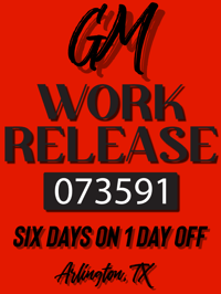 Image 2 of GM Work Release 