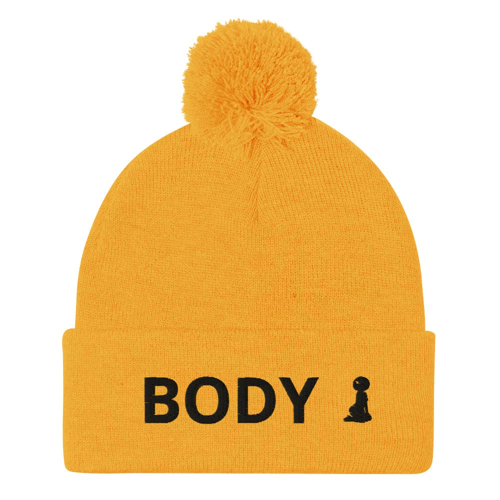 Image of Pom-Pom Body Beanie