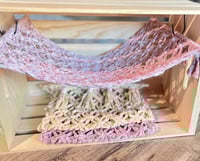 Image 1 of Fruit/Vegetable Macrame Hammock 🍌🍎🍅🥑