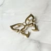 Morgana's Butterfly Brooch (House in Fata Morgana) Gold Plated Pin