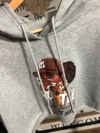 Image 2 of hustle crop hoodie