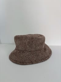 Image 1 of Vintage brown wool hat
