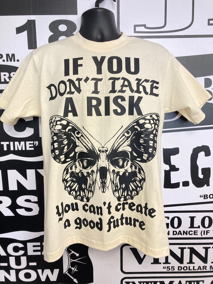 Image of MITCHCRAFT "RISK" Cream Tshirt