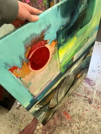 Image 5 of PAINTING / MALERI / "Vilde drømme VIII" / 80X100 cm