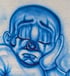 sad clown (blue) Image 3