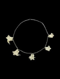 Image 2 of wild cat vertebrae necklace