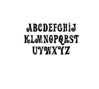 Swirl font 